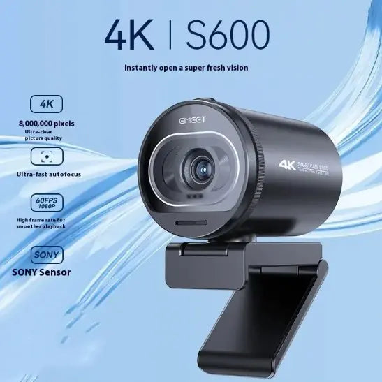 كاميرا بث مباشر 4K فائقة الدقة